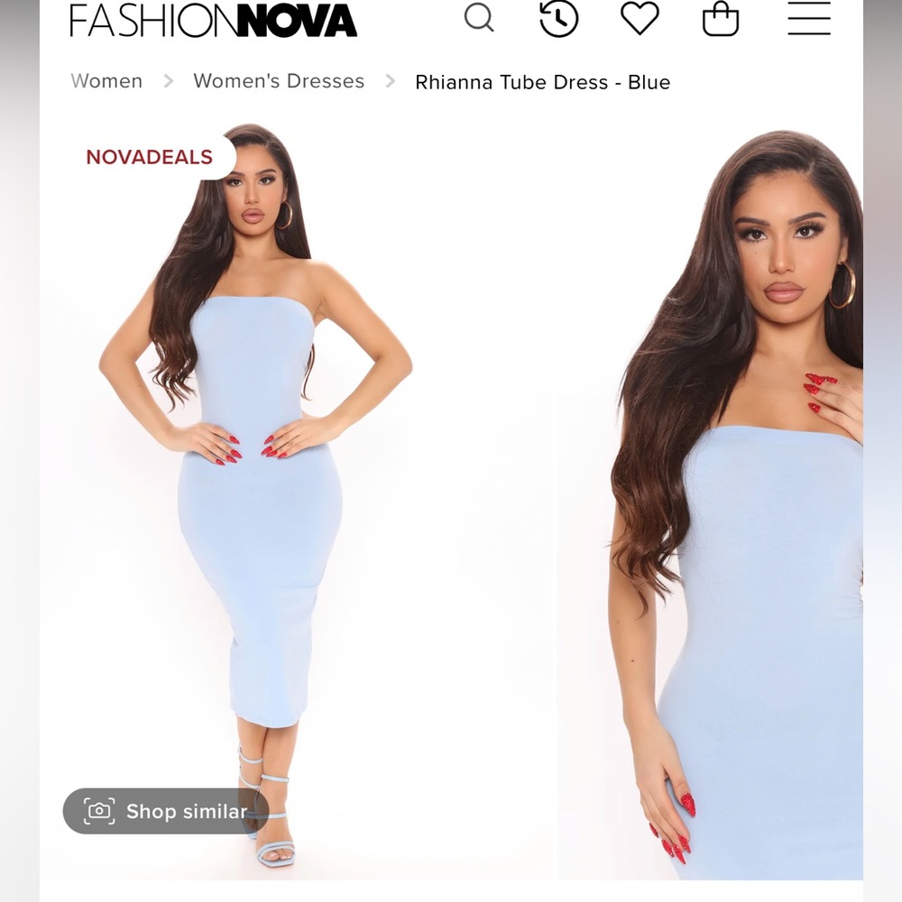 Fashion Nova body con dress